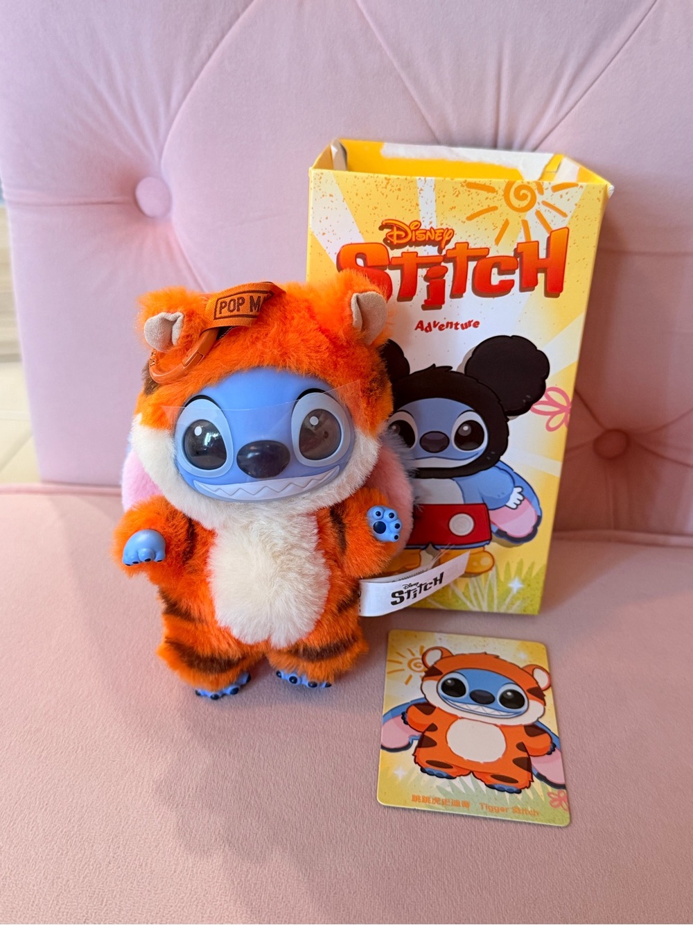PopMart Disney Stitch Adventure Series Tigger Stitch  NEW